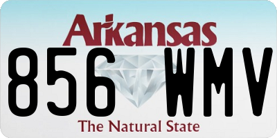 AR license plate 856WMV