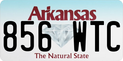 AR license plate 856WTC