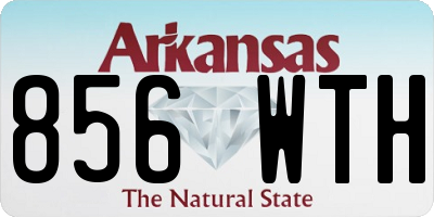 AR license plate 856WTH