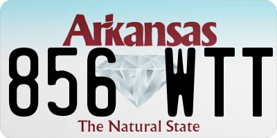 AR license plate 856WTT