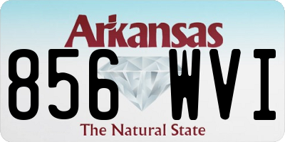 AR license plate 856WVI