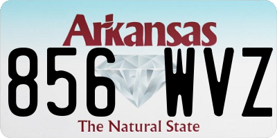 AR license plate 856WVZ