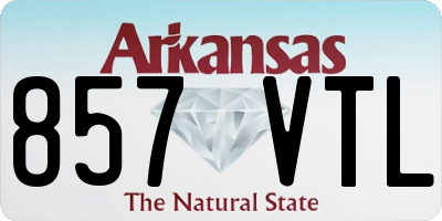 AR license plate 857VTL