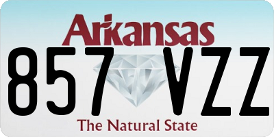 AR license plate 857VZZ