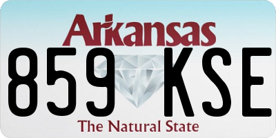 AR license plate 859KSE