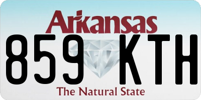 AR license plate 859KTH