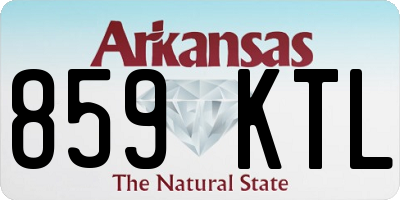 AR license plate 859KTL