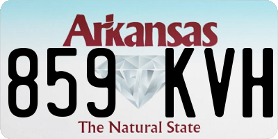 AR license plate 859KVH