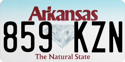 AR license plate 859KZN