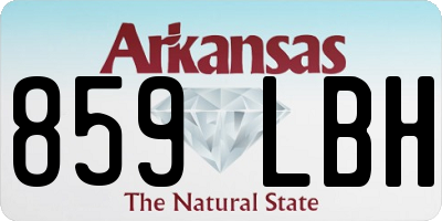 AR license plate 859LBH