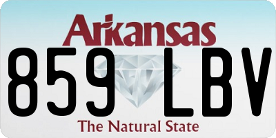 AR license plate 859LBV