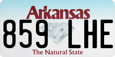 AR license plate 859LHE