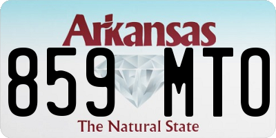 AR license plate 859MTO