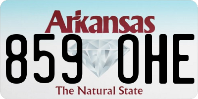 AR license plate 859OHE