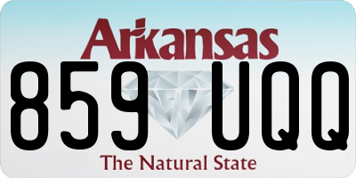 AR license plate 859UQQ