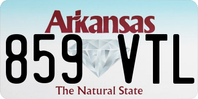 AR license plate 859VTL
