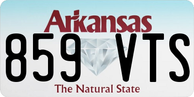 AR license plate 859VTS