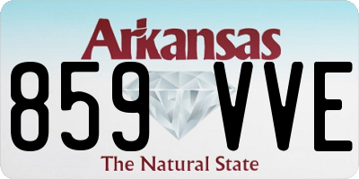 AR license plate 859VVE