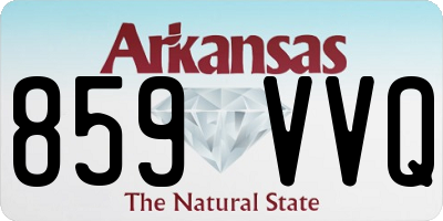 AR license plate 859VVQ