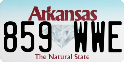 AR license plate 859WWE