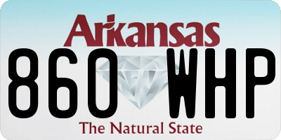 AR license plate 860WHP