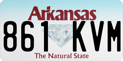 AR license plate 861KVM