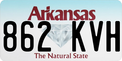 AR license plate 862KVH