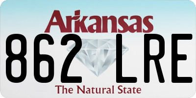 AR license plate 862LRE
