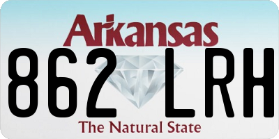AR license plate 862LRH