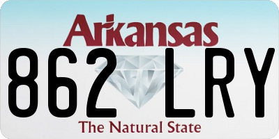 AR license plate 862LRY
