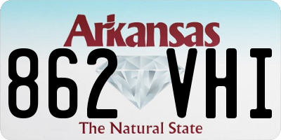 AR license plate 862VHI