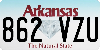 AR license plate 862VZU