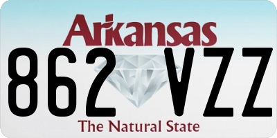 AR license plate 862VZZ