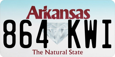 AR license plate 864KWI