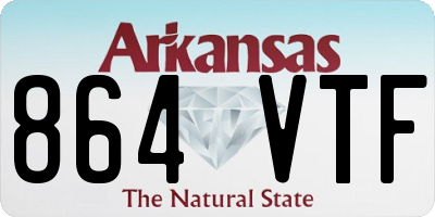 AR license plate 864VTF