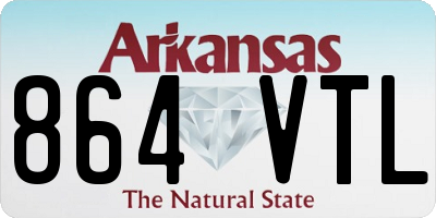 AR license plate 864VTL