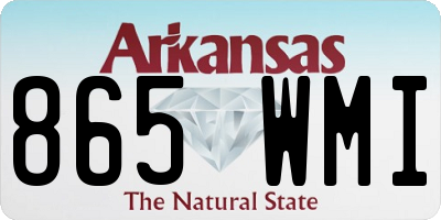 AR license plate 865WMI