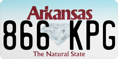 AR license plate 866KPG