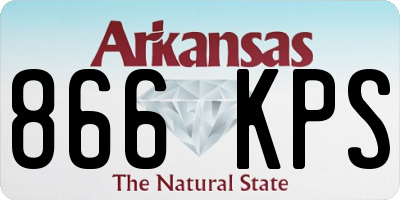 AR license plate 866KPS