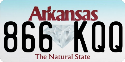 AR license plate 866KQQ