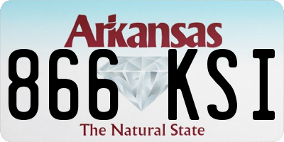 AR license plate 866KSI