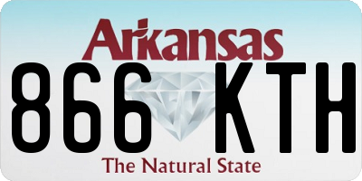AR license plate 866KTH