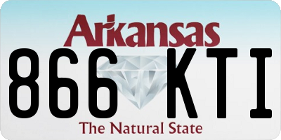 AR license plate 866KTI