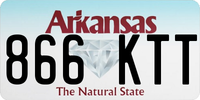 AR license plate 866KTT