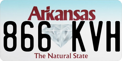 AR license plate 866KVH