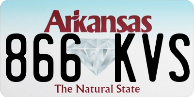 AR license plate 866KVS