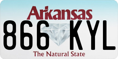 AR license plate 866KYL