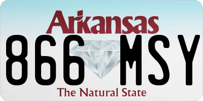 AR license plate 866MSY