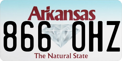 AR license plate 866OHZ