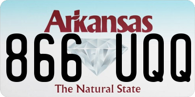 AR license plate 866UQQ